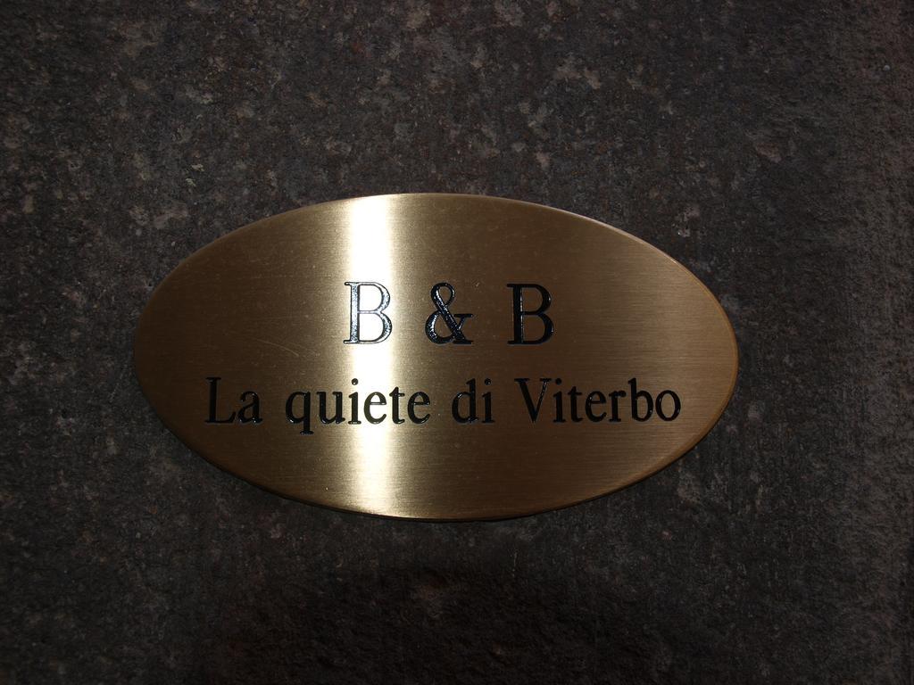 La Quiete Alloggio Turistico Viterbo Exterior photo